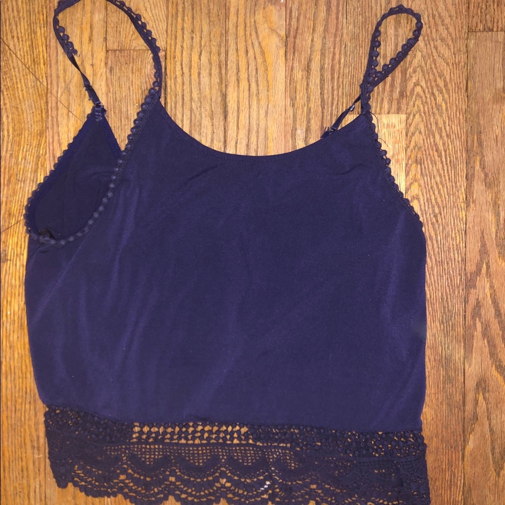 Simple Loose Cropped Top